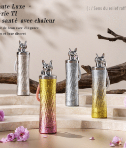 Hepburncat-Tasse en titane à taille fine