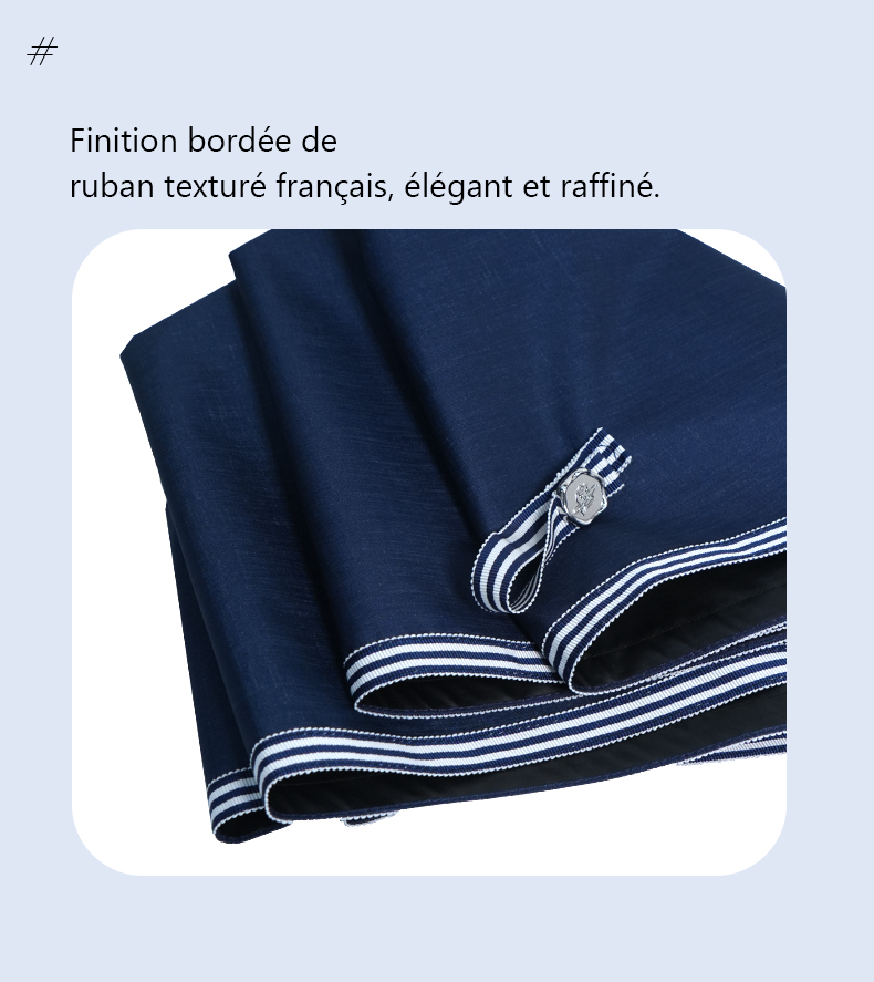 Hepburncat-Parapluie solaire avec ruban français et manche en bois – Image 9