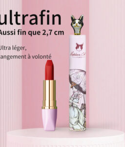 Hepburn Cat-Parapluie pliant 3 plis en fibre de carbone type crayon