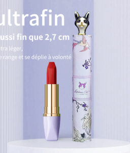 Hepburn Cat-Parapluie pliant 3 plis en fibre de carbone type crayon